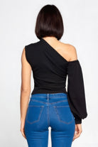 Ladies One-shoulder Top - BaeDrip