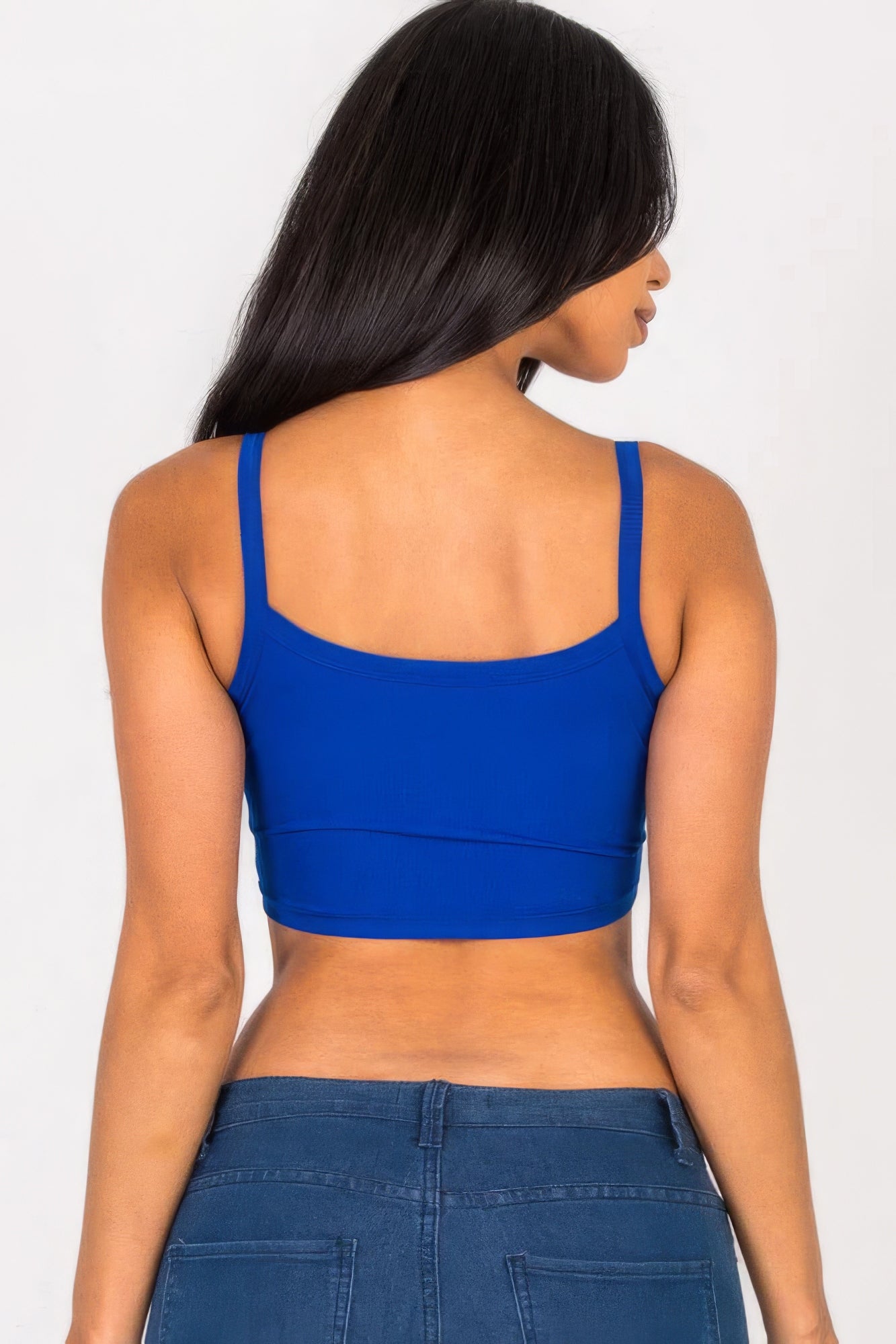 Ribbed Knit Cami Crop Top - BaeDrip