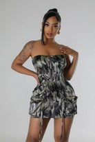 Zipper Closure Stretch Tube Dress - BaeDrip