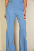 Notched neck cami jumpsuit - BaeDrip