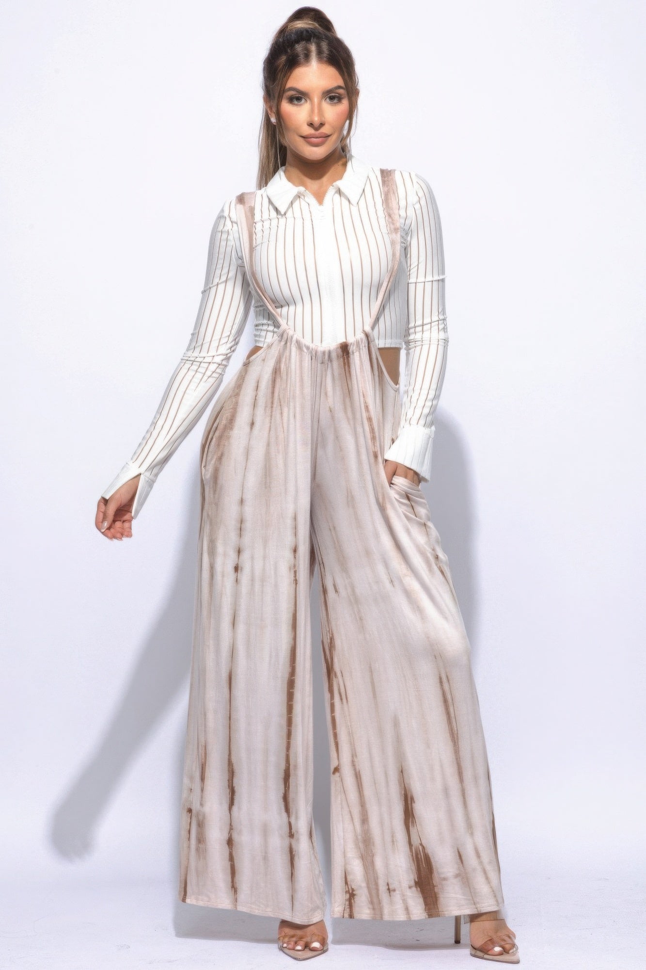 Drawstring Baggy Jumpsuit - BaeDrip