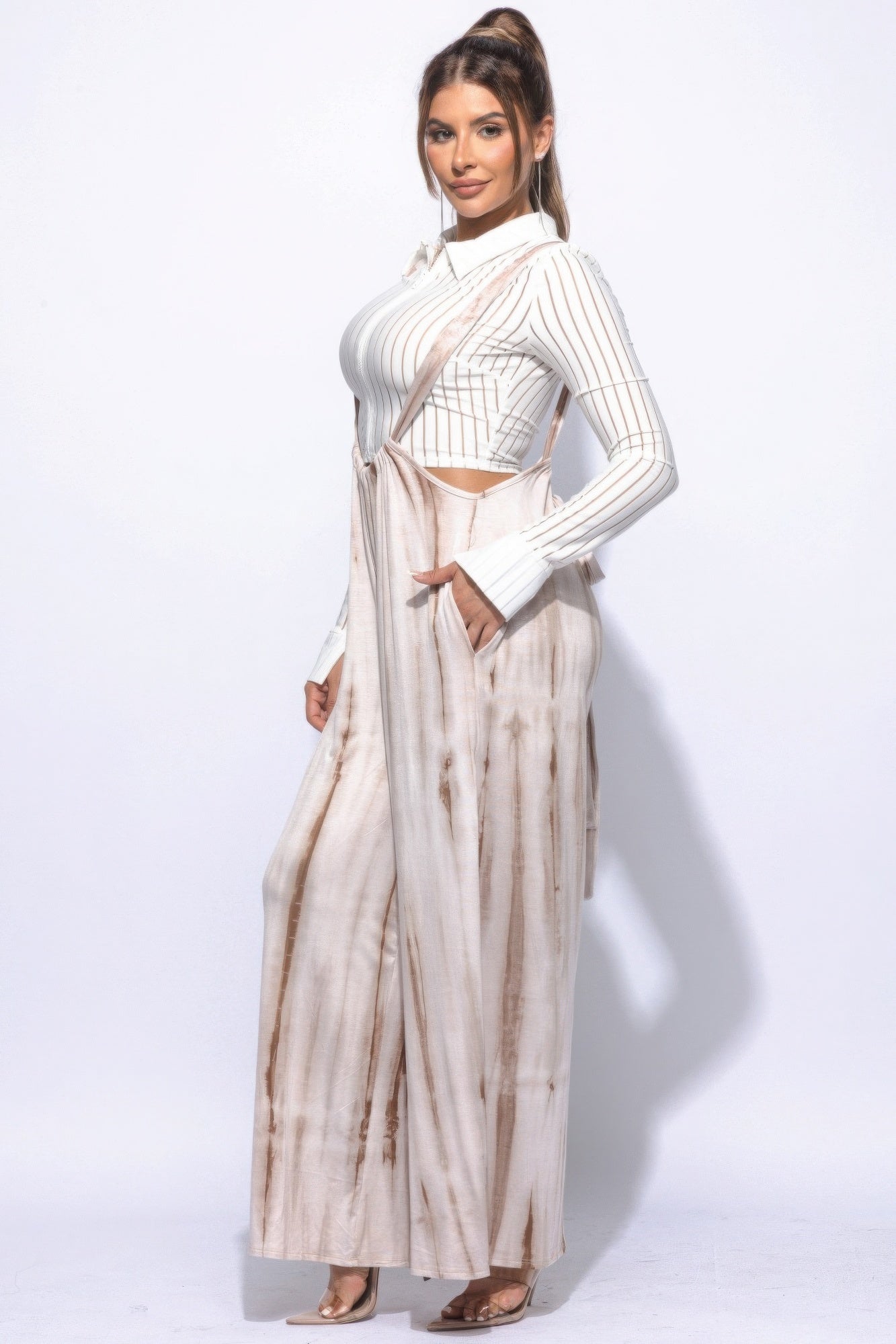 Drawstring Baggy Jumpsuit - BaeDrip