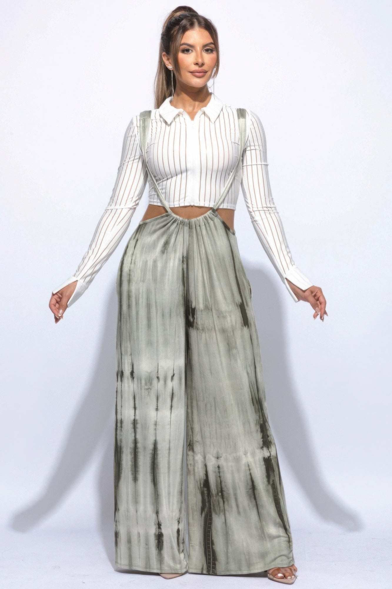 Drawstring Baggy Jumpsuit - BaeDrip