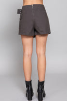 Waist Belted Cargo Skort - BaeDrip