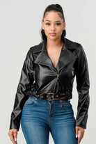 Pu Leather Jacket - BaeDrip