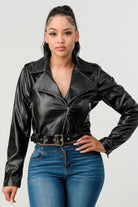 Pu Leather Jacket - BaeDrip