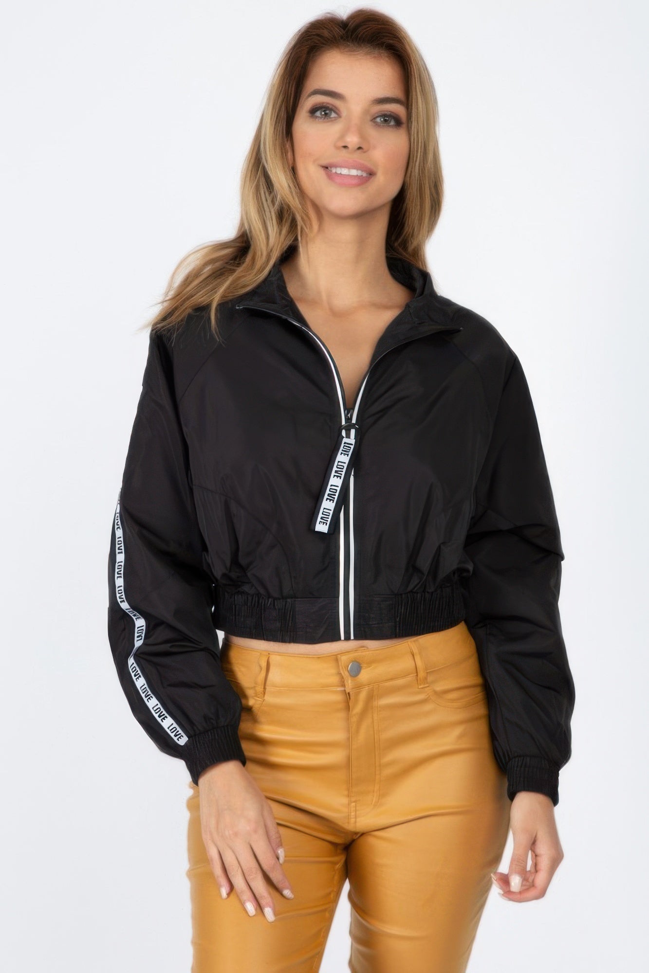 Wind Breaker Love Taping Jacket - BaeDrip