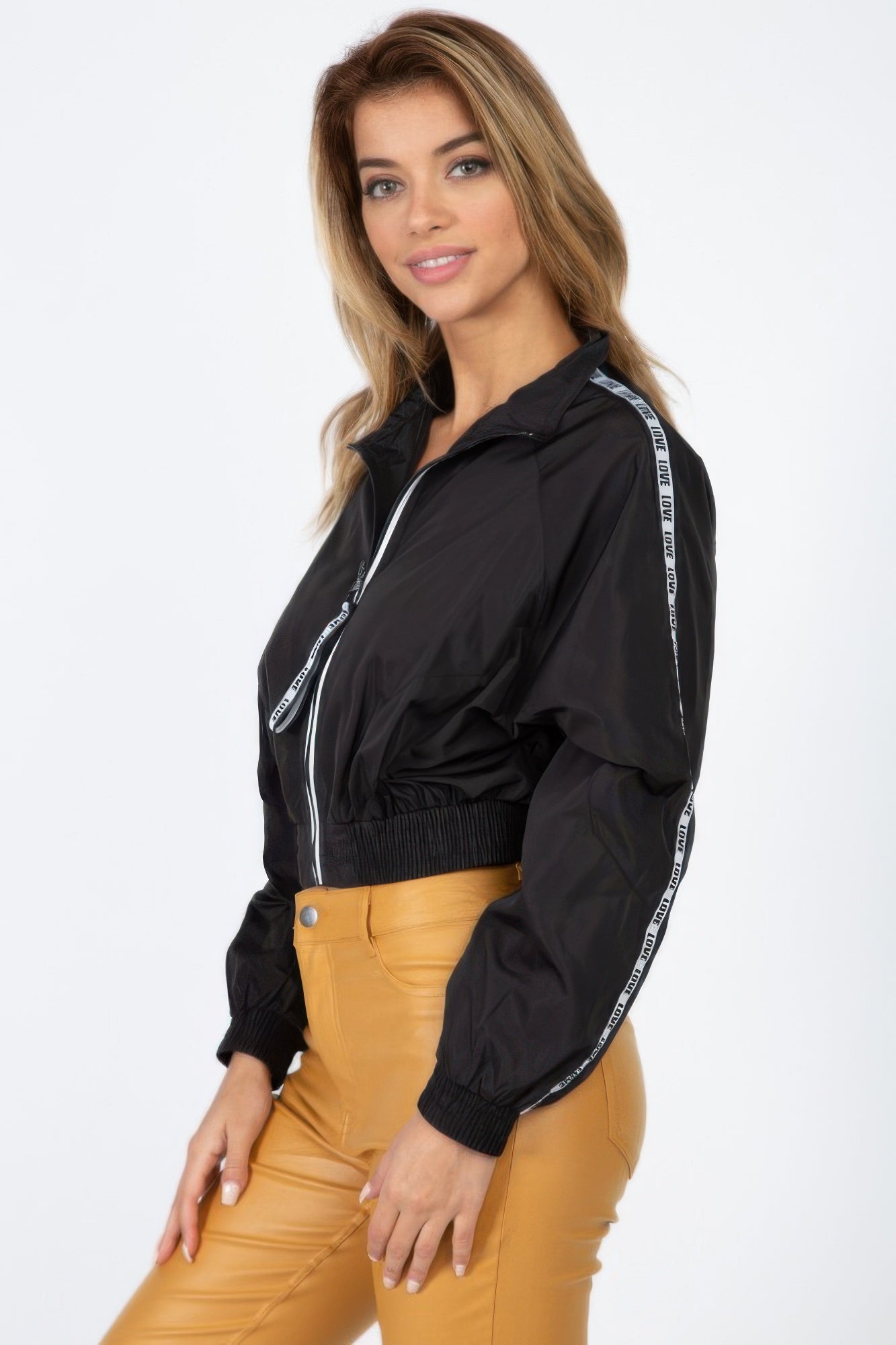 Wind Breaker Love Taping Jacket - BaeDrip