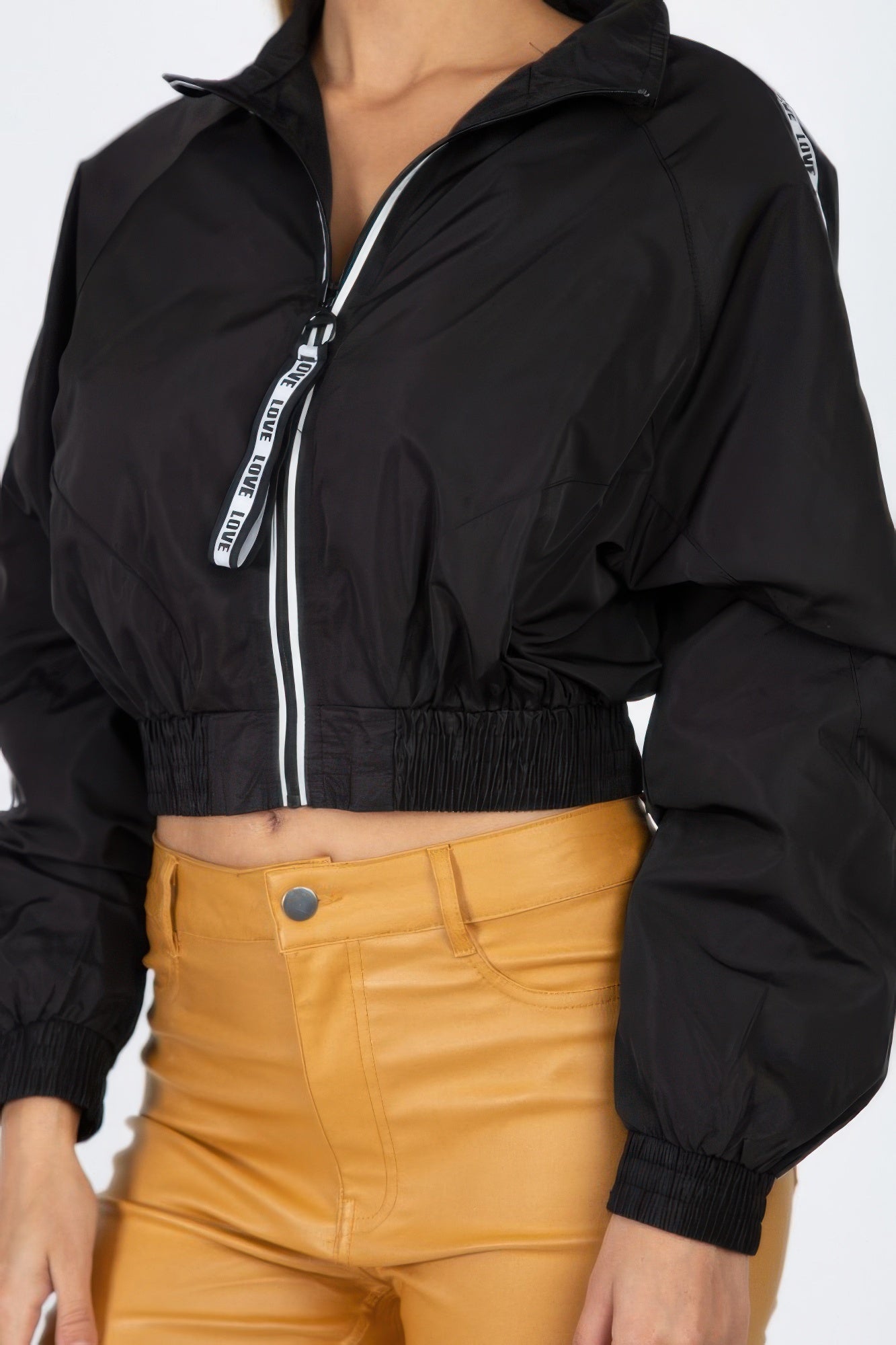 Wind Breaker Love Taping Jacket - BaeDrip