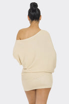 Sweater Mini Dress - BaeDrip