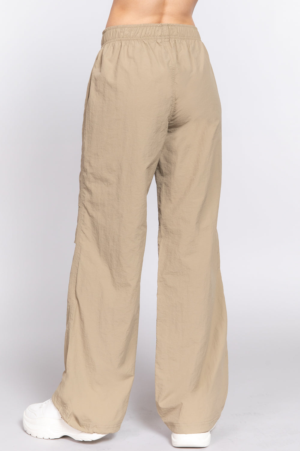 Waist Elastic Parachute Pants - BaeDrip